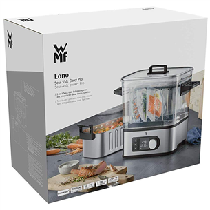 WMF Lono Pro Sous Vide, 1500 Вт, серебристый - Мультиварка су-вид