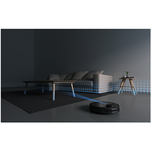 Dulkių siurblys robotas Xiaomi Mi Mop Pro, Juodas