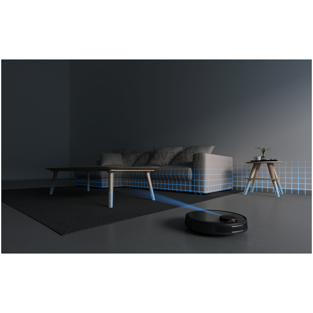 Dulkių siurblys robotas Xiaomi Mi Mop Pro, Juodas