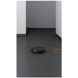 Dulkių siurblys robotas Xiaomi Mi Mop Pro, Juodas