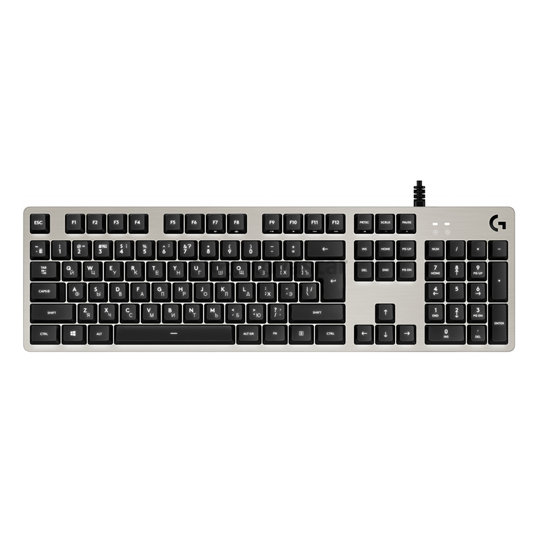 Klaviatūra Logitech G413, RUS, Laidinė, Mechaninė
