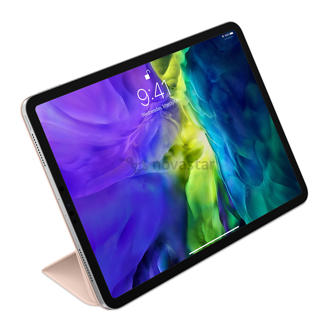 Dėklas Apple iPad Pro 11'' Smart Folio, Silikoninis, Pink Sand