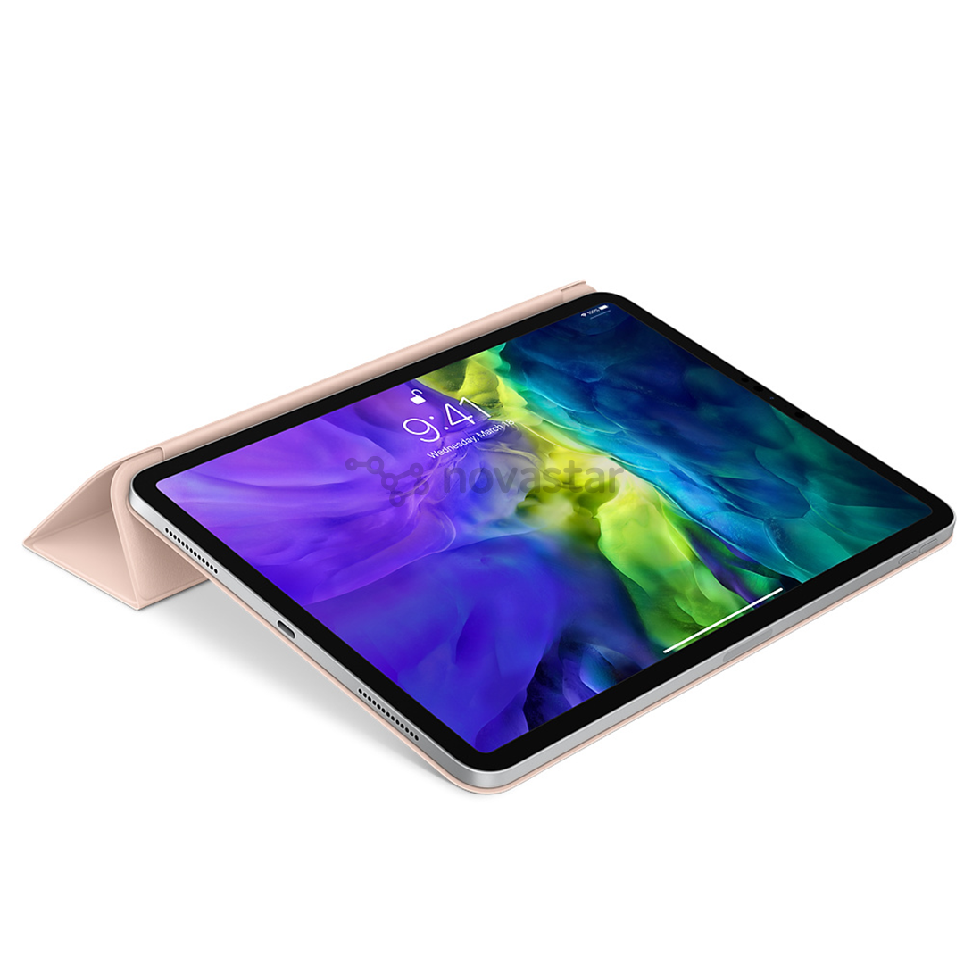 Dėklas Apple iPad Pro 11'' Smart Folio, Silikoninis, Pink Sand