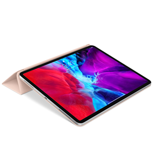 Dėklas Apple iPad Pro 12.9'' Smart Folio, Silikoninis, Pink Sand