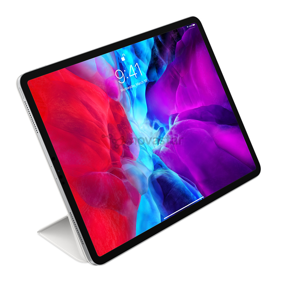 Dėklas Apple iPad Pro 12.9'' Smart Folio, Silikoninis, White