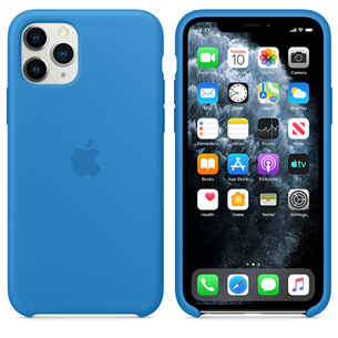 Dėklas Apple iPhone 11 Pro Silicone Case, Mėlynas