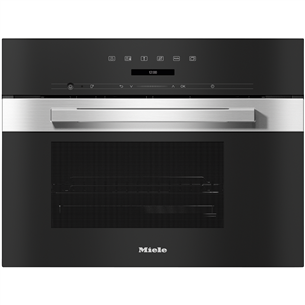 Miele, MultiLingua, 40 л, нерж. сталь - Интегрируемый паровой духовой шкаф