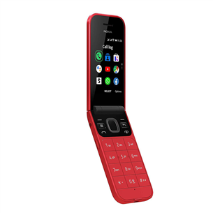 Nokia 2720 Flip, Red