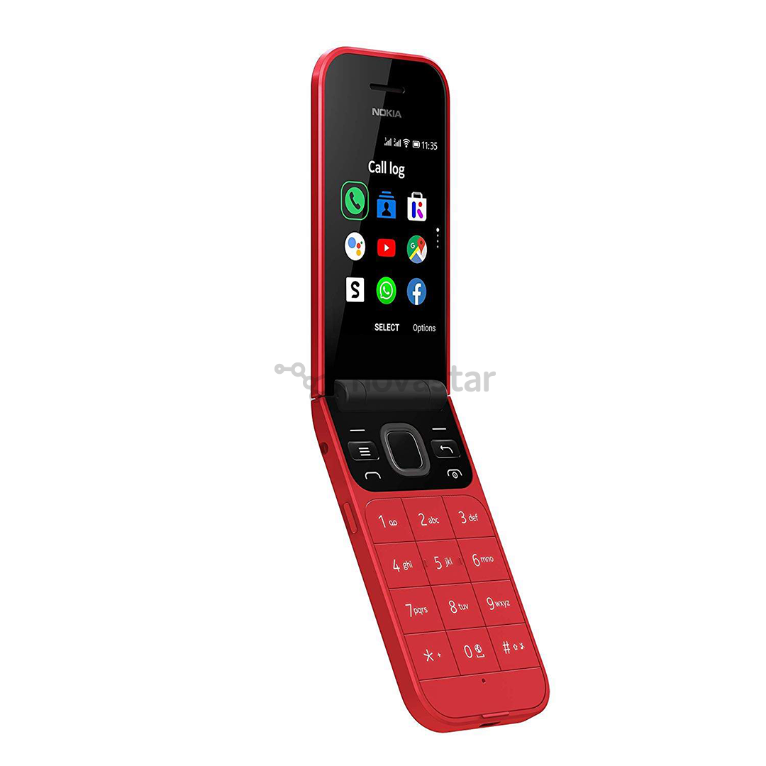 Nokia 2720 Flip, Red