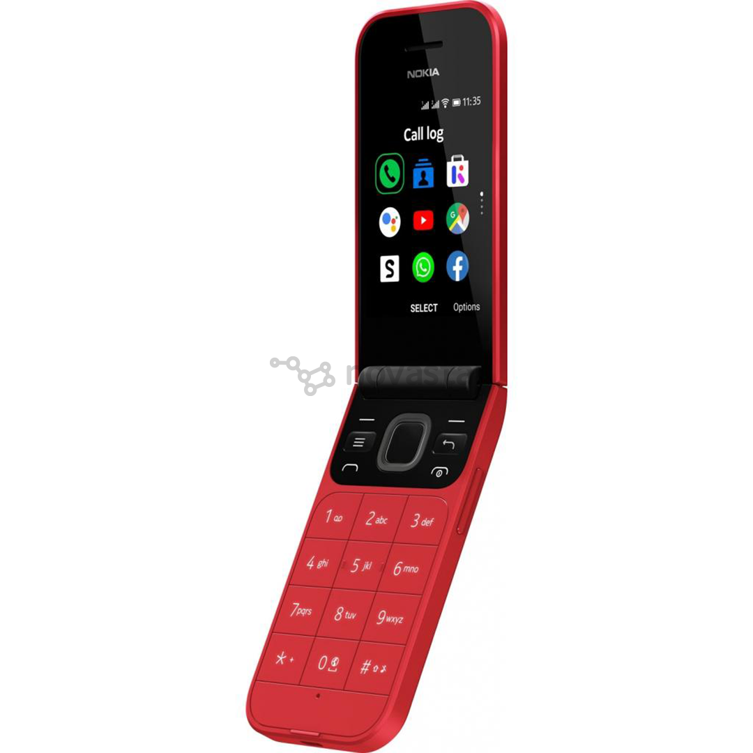 Nokia 2720 Flip, Red
