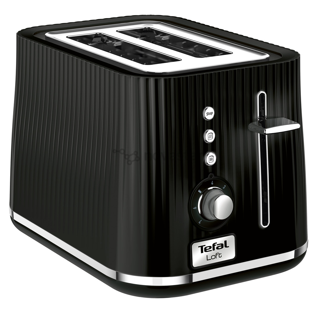 Toaster Tefal Loft, 850 W, black