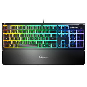 Klaviatūra SteelSeries Apex 3, RUS, Laidinė