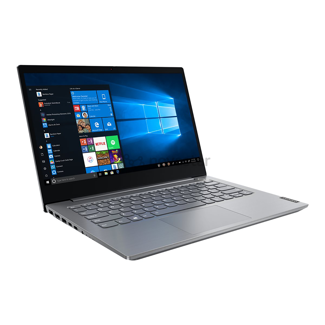 Nešiojamas kompiuteris ThinkBook 14IIL/Intel Core™ i7-1065G7/Intel Iris Plus Graphics/SSD 512GB/RAM16GB/W10P/Nordic