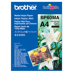 Foto popierius Brother BP60MA A4 Matte, 25vnt