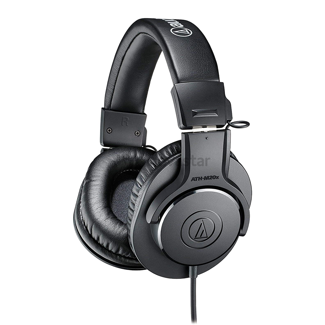 Ausinės Audio Technica M20X, Juodos