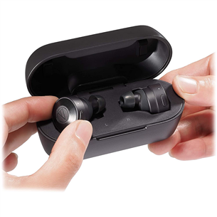 Ausinės Audio Technica CKS5T, Belaidė, Juodos