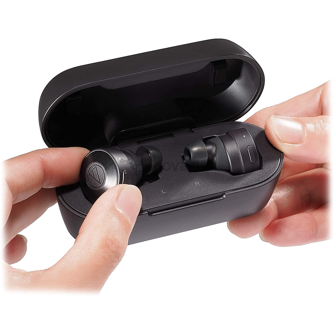 Ausinės Audio Technica CKS5T, Belaidė, Juodos