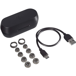 Ausinės Audio Technica CKS5T, Belaidė, Juodos