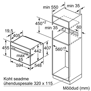 Orkaitė Bosch CSG636BS3
