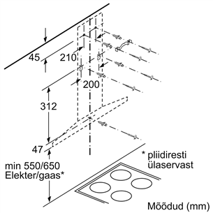 Gartraukis Bosch DWQ96DM50