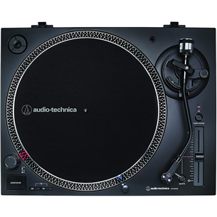 Plokštelių grotuvas Audio Technica LP120XUSB, Juodas