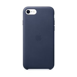 Dėklas Apple iPhone 7/8/SE 2020, Odinis, Mėlynas