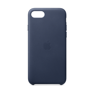 Dėklas Apple iPhone 7/8/SE 2020, Odinis, Mėlynas