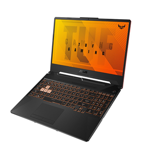 Nešiojamas kompiuteris ASUS TUF Gaming A15/AMD Ryzen 5 4600H/NVIDIA GeForce GTX 1650 Ti 4GB/SSD 512GB/RAM 8GB/Nordic/W10H