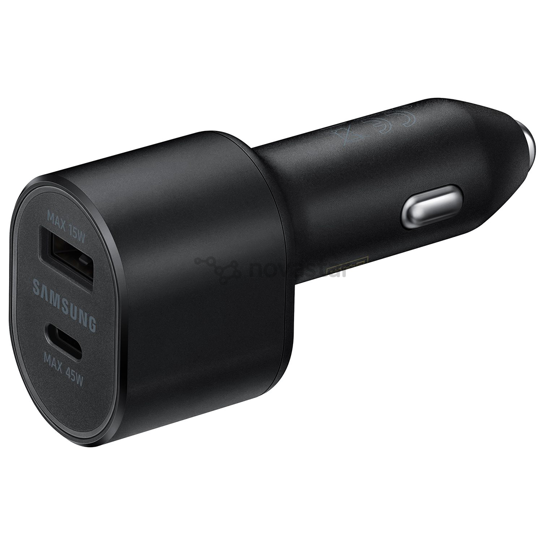 Automobilinis pakrovėjas Samsung USB-C, 45W, Juodas