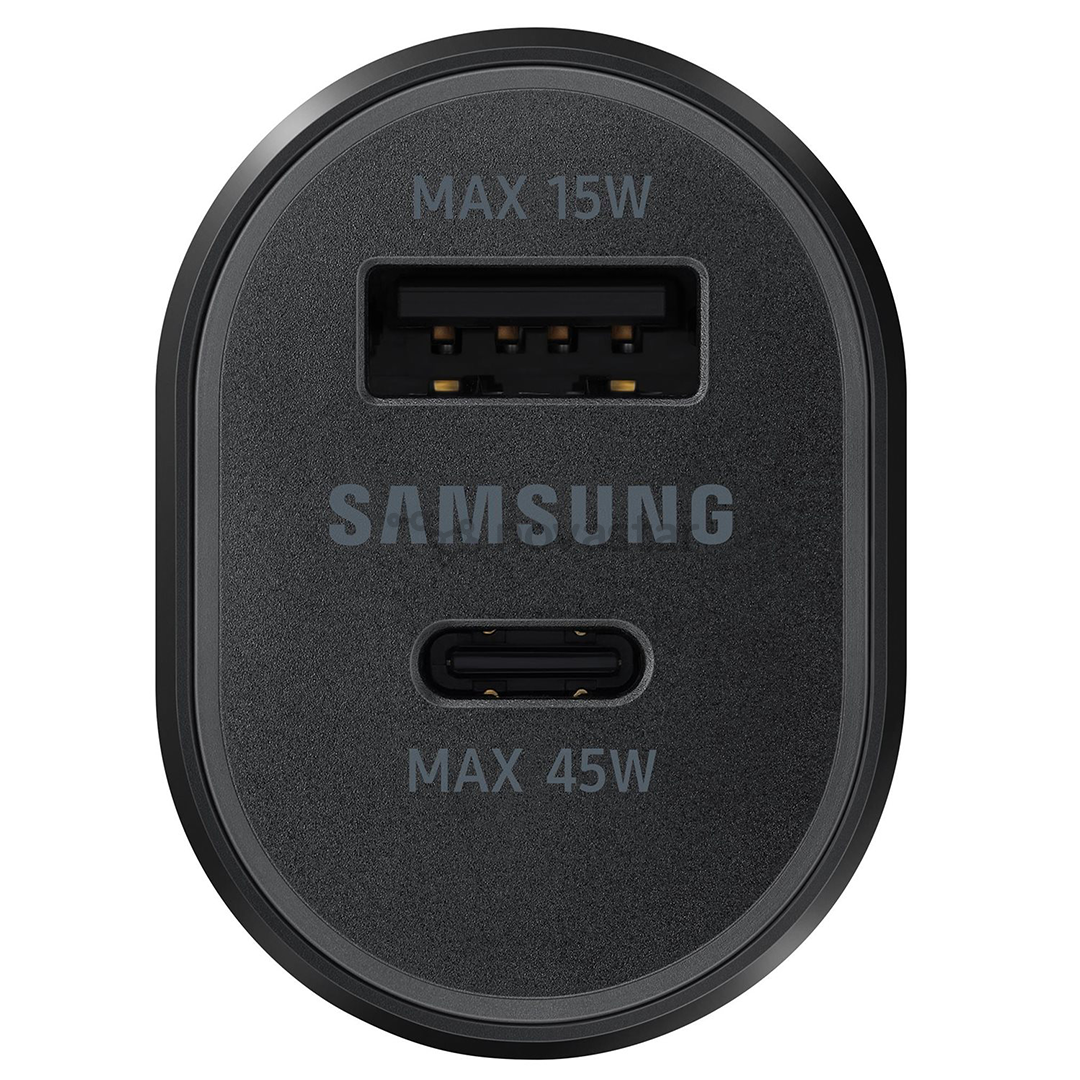 Automobilinis pakrovėjas Samsung USB-C, 45W, Juodas