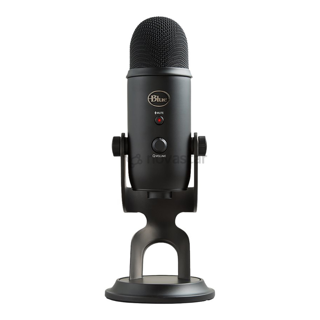 Blue Yeti, USB, черный - Микрофон