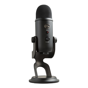 Mikrofonas Blue Yeti, USB, Juodas