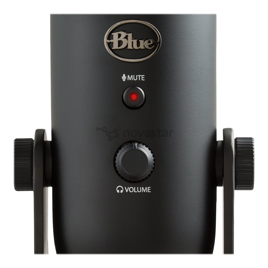 Blue Yeti, USB, черный - Микрофон
