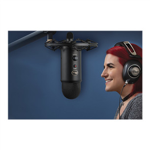 Blue Yeti, USB, черный - Микрофон