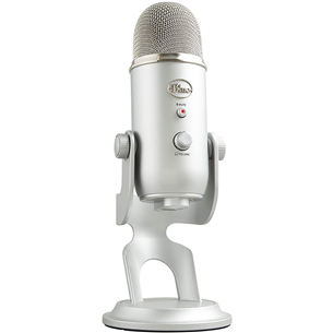 Blue Yeti, USB, silver - Microphone