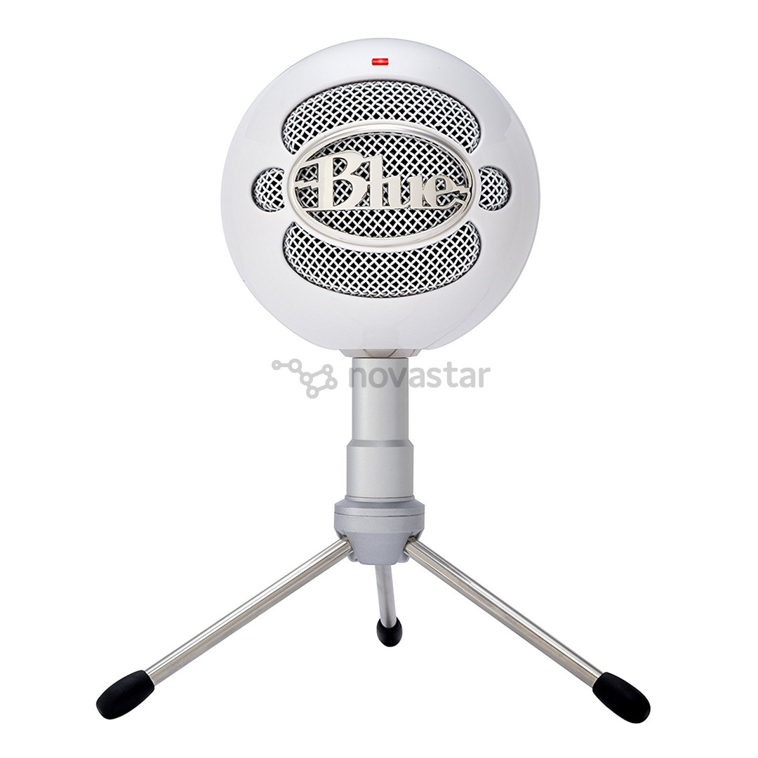 Mikrofonas Blue Snowball Ice, Baltas