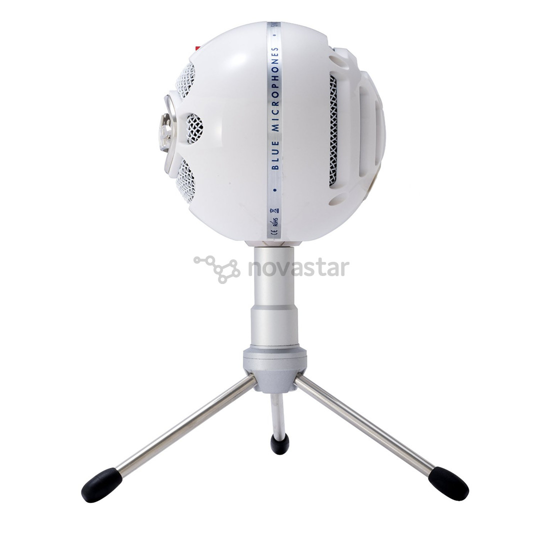 Mikrofonas Blue Snowball Ice, Baltas