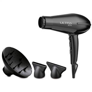 GA.MA Ultra Ion, 2200 W, black - Hair dryer SH2351