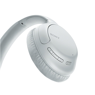 Ausinės Sony WHCH710NW.CE7, belaidės, Baltos
