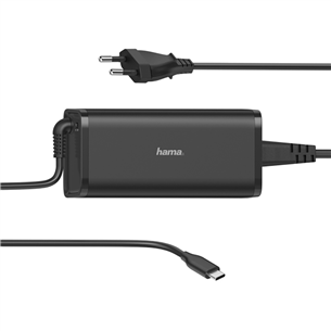 Maitinimo aapteris nešiojamam kompiuteriui Hama USB-C -20V/92W, 00200007