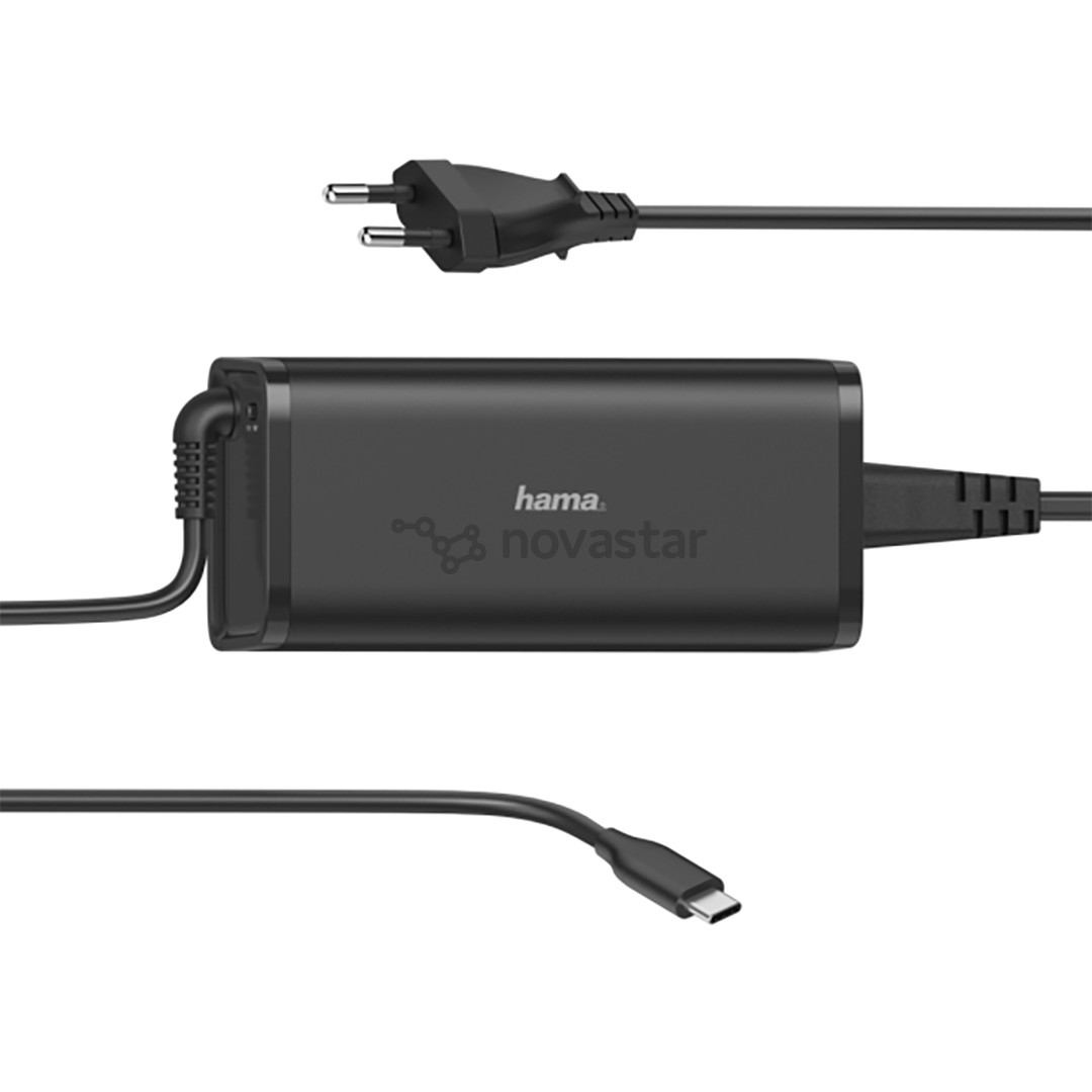 Hama (92 W) USB-C - Nešiojamojo kompiuterio adapteris