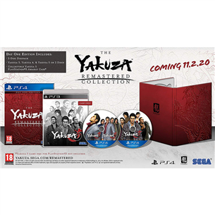 Žaidimas PS4 The Yakuza Remastered Collection