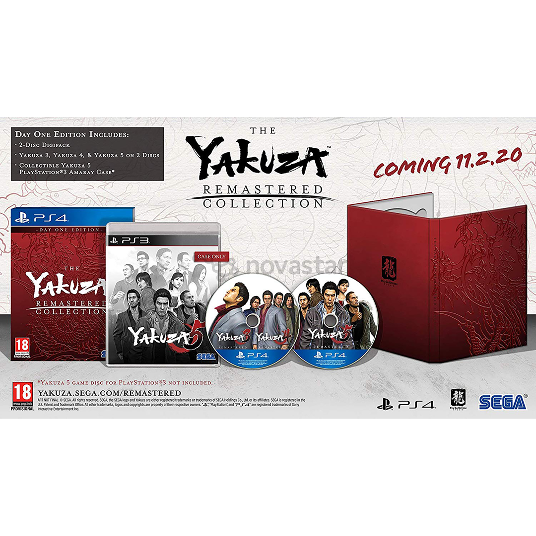 Žaidimas PS4 The Yakuza Remastered Collection