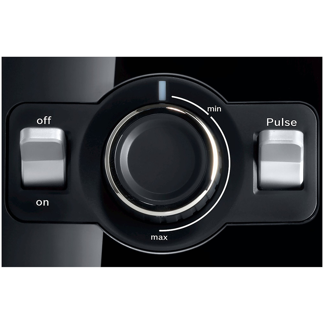 Bosch VitaBoost, 1600 Вт, 2,5 л, черный/серебристый - Блендер