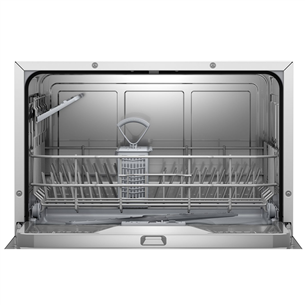 Bosch, 6 place settings, inox - Compact Dishwasher