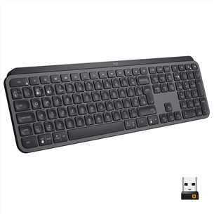 Klaviatūra Logitech MX Keys, ENG, Belaidė 920-009415
