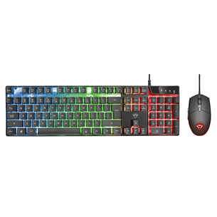 Klaviatūra ir pelė Trust GXT 838 Azor Gaming Combo, EST 23858