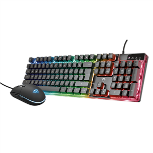 Klaviatūra ir pelė Trust GXT 838 Azor Gaming Combo, EST