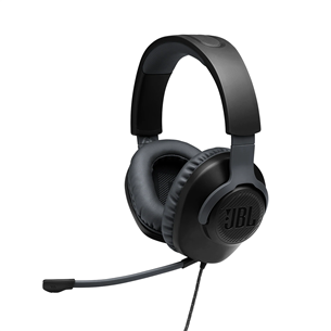 Ausinės JBL Quantum 100, Juodos JBLQUANTUM100BLK