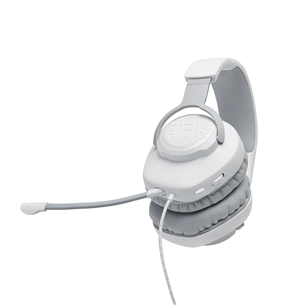 Ausinės JBL Quantum 100, Baltos